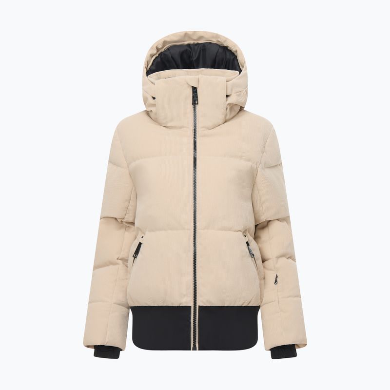 Women's ski jacket Dare2B Glitz II Jacket white pepper cord 11