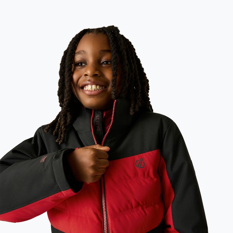 Children's ski jacket Dare 2b Cheery black/danger red 5