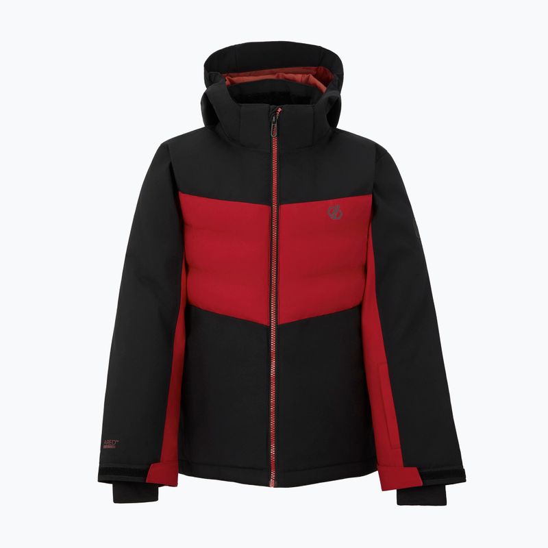 Children's ski jacket Dare 2b Cheery black/danger red 10