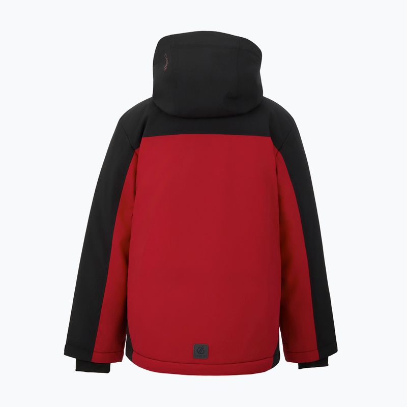 Children's ski jacket Dare 2b Cheery black/danger red 11
