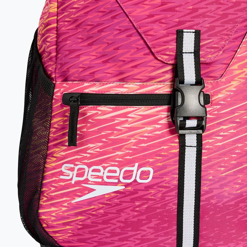 Swim backpack Speedo Team Printed 35 l opaline margarita pink 5