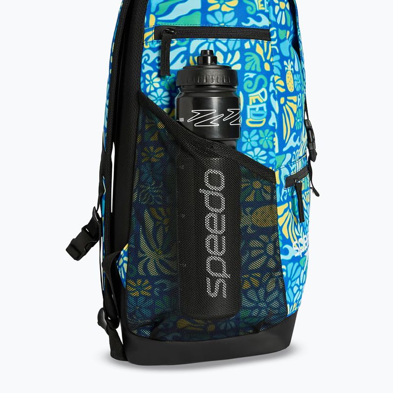 Swim backpack Speedo Team Printed 35 l summer stamp deep sapphire 7