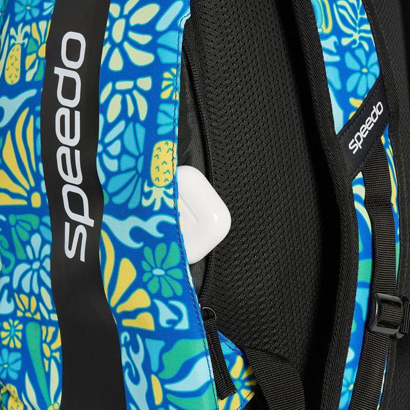 Swim backpack Speedo Team Printed 35 l summer stamp deep sapphire 8