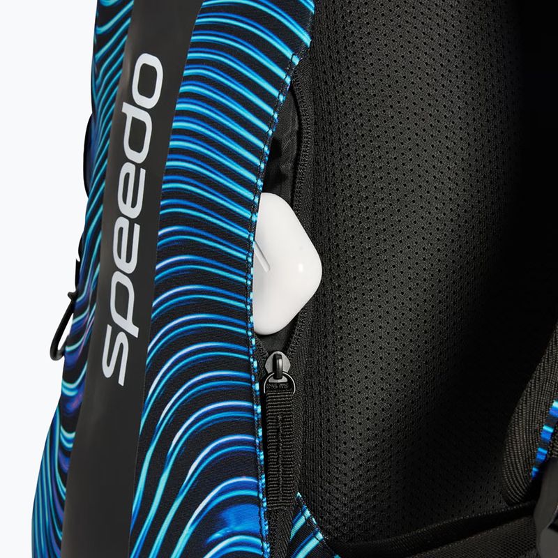 Swim backpack Speedo Team Printed 35 l summer stamp deep sapphire 8