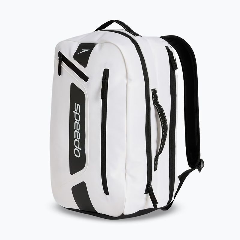 Swim backpack Speedo Flex Bag 25 l speedo white/speedo black 2