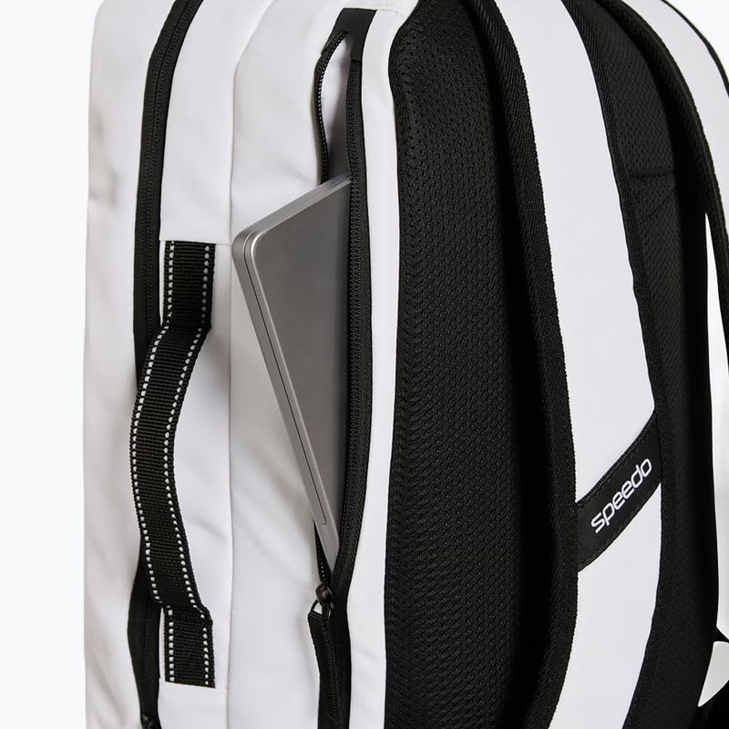Swim backpack Speedo Flex Bag 25 l speedo white/speedo black 6