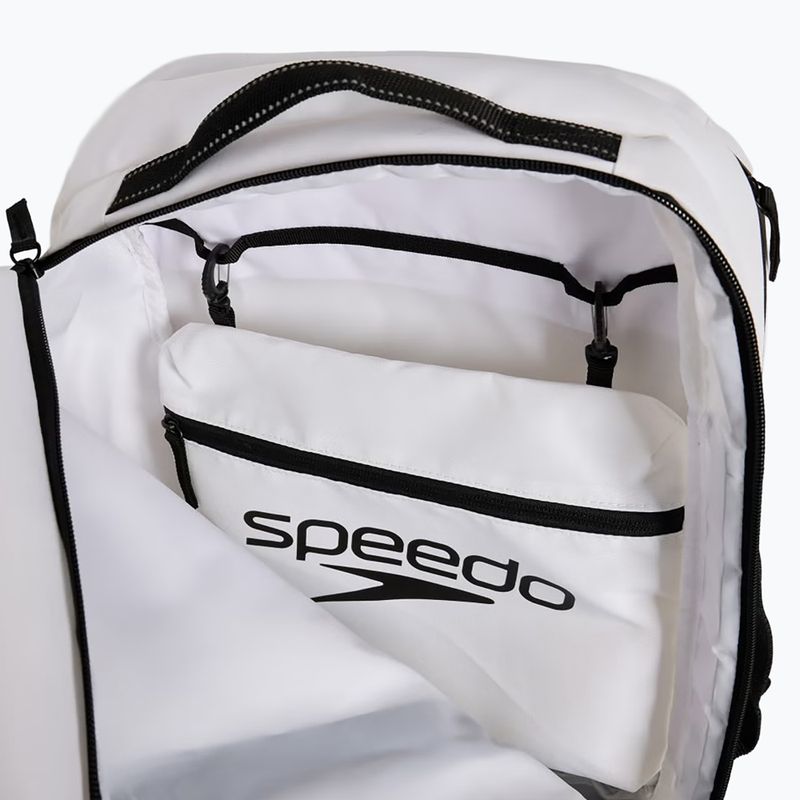 Swim backpack Speedo Flex Bag 25 l speedo white/speedo black 7
