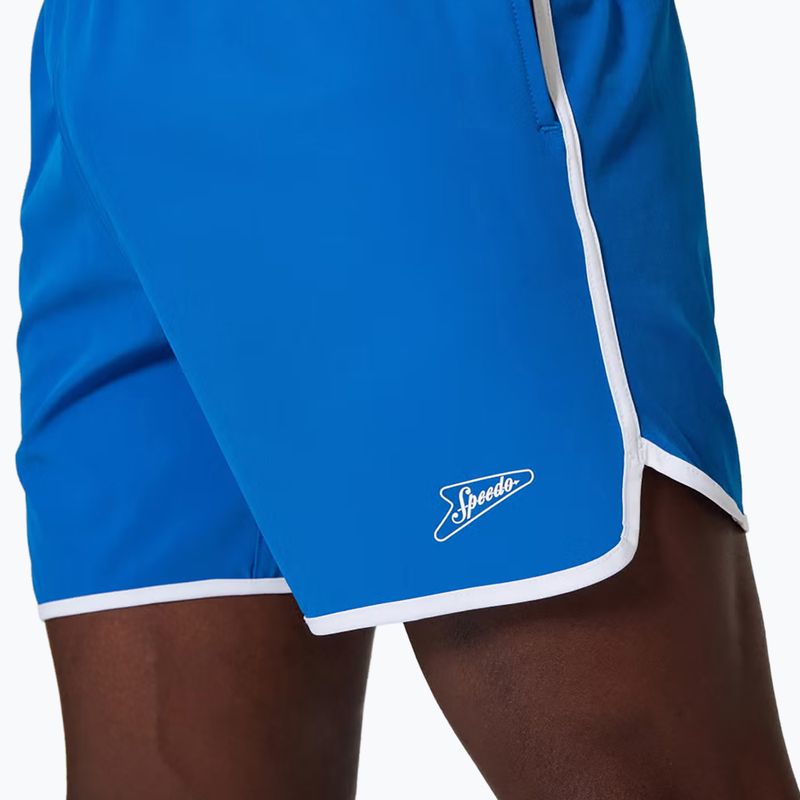 Men's swim shorts Speedo Jetstream Retro Logo Volley 16" 8-005082002 turkish sea 7