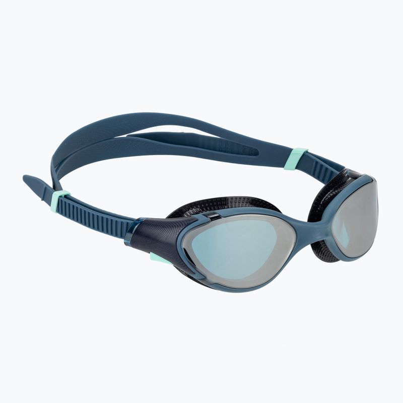 Swim goggles Speedo Biofuse 2.0 Mirror border blue/cobalt/silver mirror