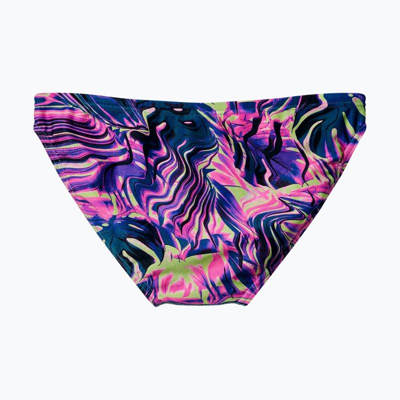 Men's swim briefs Speedo Printed Brief techno jungle/orchid shine 2