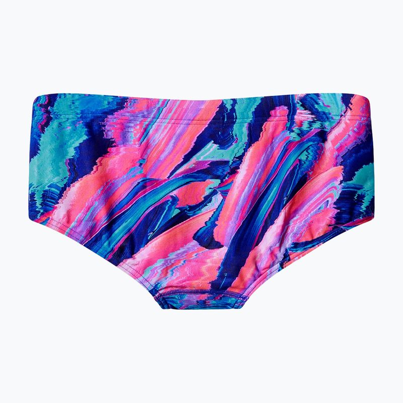 Men's swim boxers Speedo Printed 13.5 cm Brief brushy glitch/hope 2