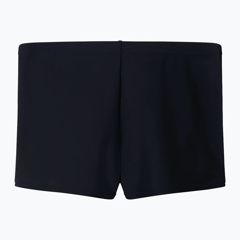 Men's swim boxer trunks Speedo Medley Logo Aquashort anthracite/hyper teal 2