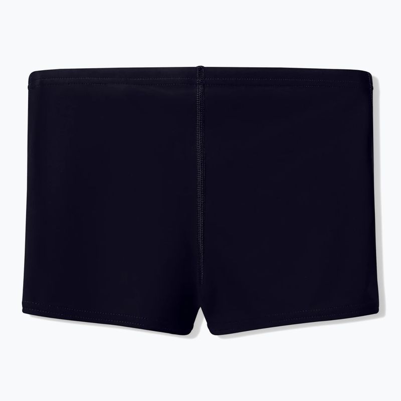 Boys' swim boxers Speedo Medley Logo Aquashort anthracite/citrus green 2