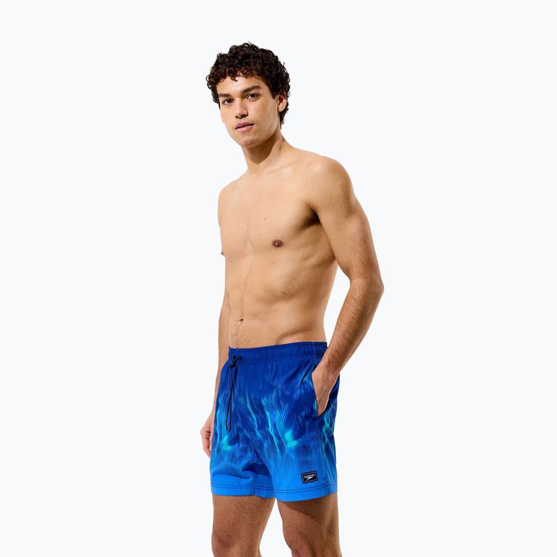 Men's swim shorts Speedo Printed Redondo Edge Volley 16" night watch 3