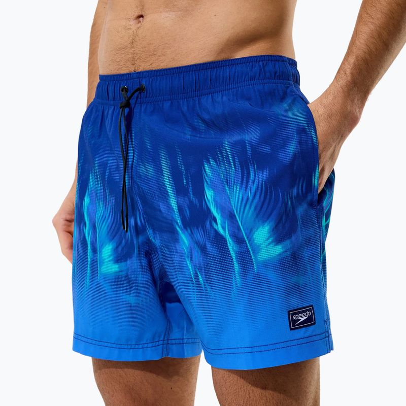 Men's swim shorts Speedo Printed Redondo Edge Volley 16" night watch 4