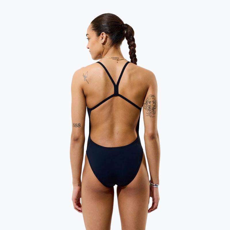 Ladies' one-piece swimsuit Speedo Solid Endurancex V-Back 2.0 team black 4