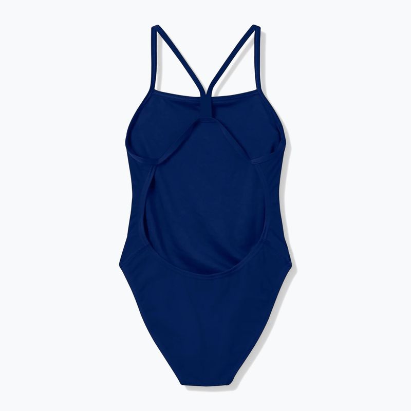 Ladies' one-piece swimsuit Speedo Solid Endurancex V-Back 2.0 team navy 2
