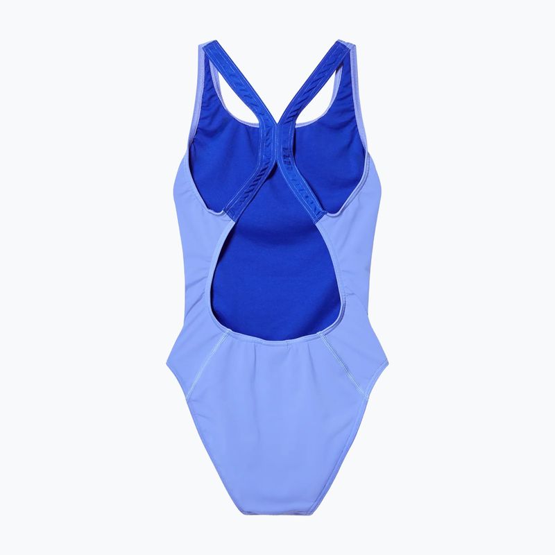 Ladies' one-piece swimsuit Speedo Solid Powerback moonlight lavender 2
