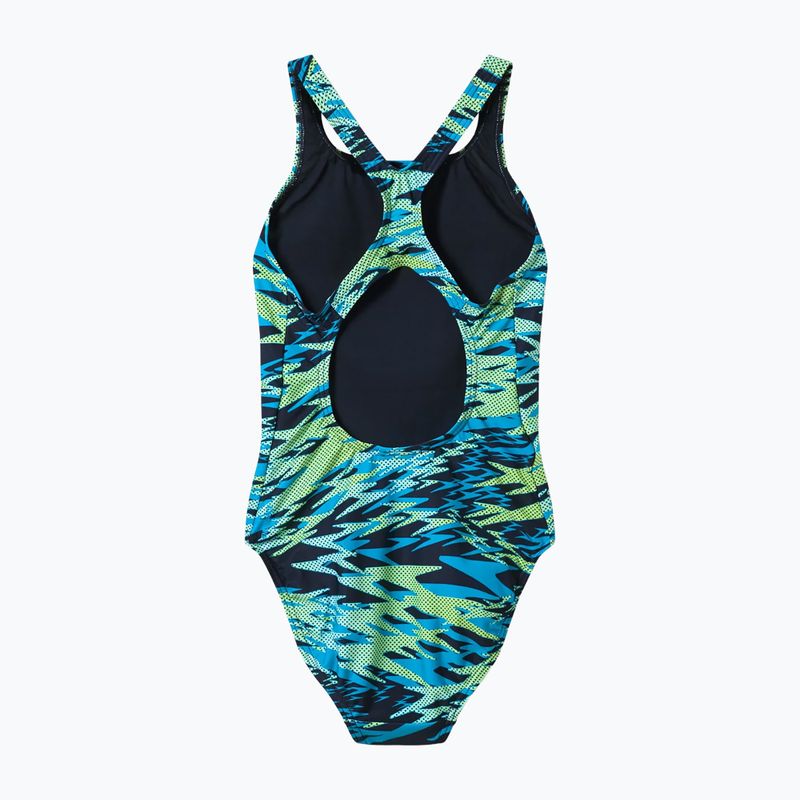 Ladies' one-piece swimsuit Speedo Hyperboom Print Medalist hyper teal 8