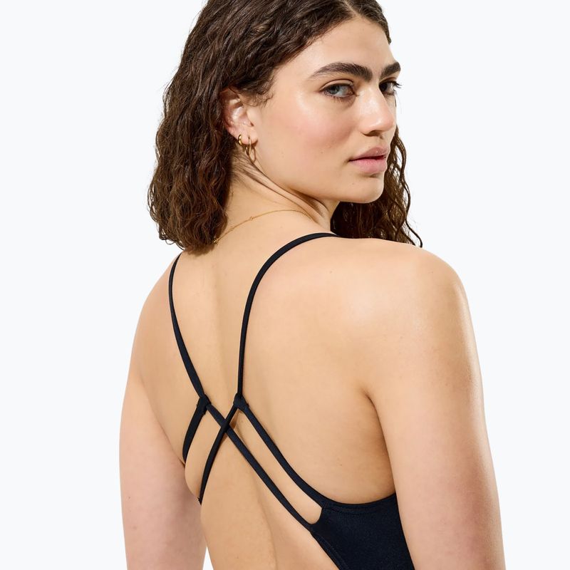 Ladies' one-piece swimsuit Speedo Solid Endurancex Strappy Back team black 7