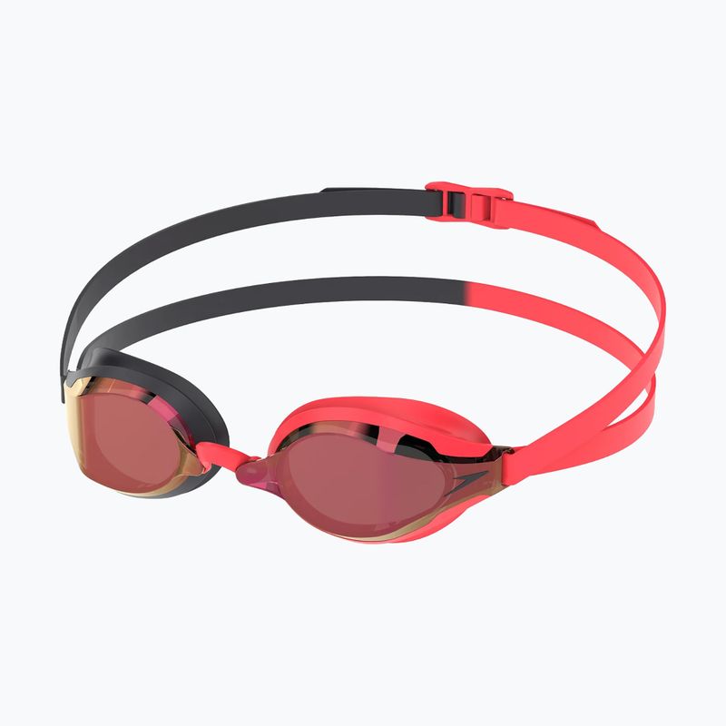 Swimming goggles Speedo Fastskin Speedsocket 2 Mirror black/smoke/crimson mirror