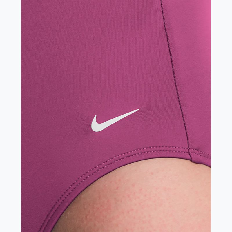 Ladies' one-piece swimsuit Nike Effortless Essential desert pink 4
