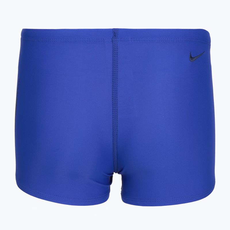 Boys' swim boxers Nike Logo Graphic Square Leg game royal 2