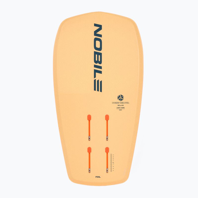 Nobile Pocket Skim Zen Foil Freeride kiteboard + hydrofoil G10 2