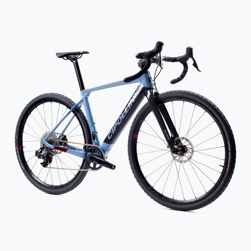 Gravel bike Cipollini MCM AllRoad DB 22 -RIVAL XPLR-RAPID RED-ENVE G blue O60FI 2