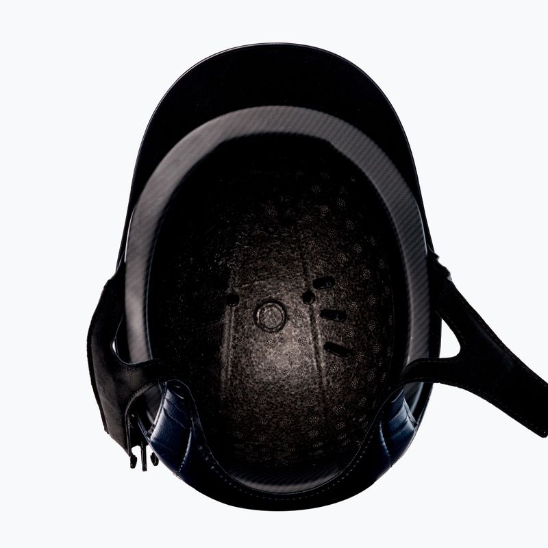 Samshield Shadow Glossy navy blue riding helmet 3125659666968 5