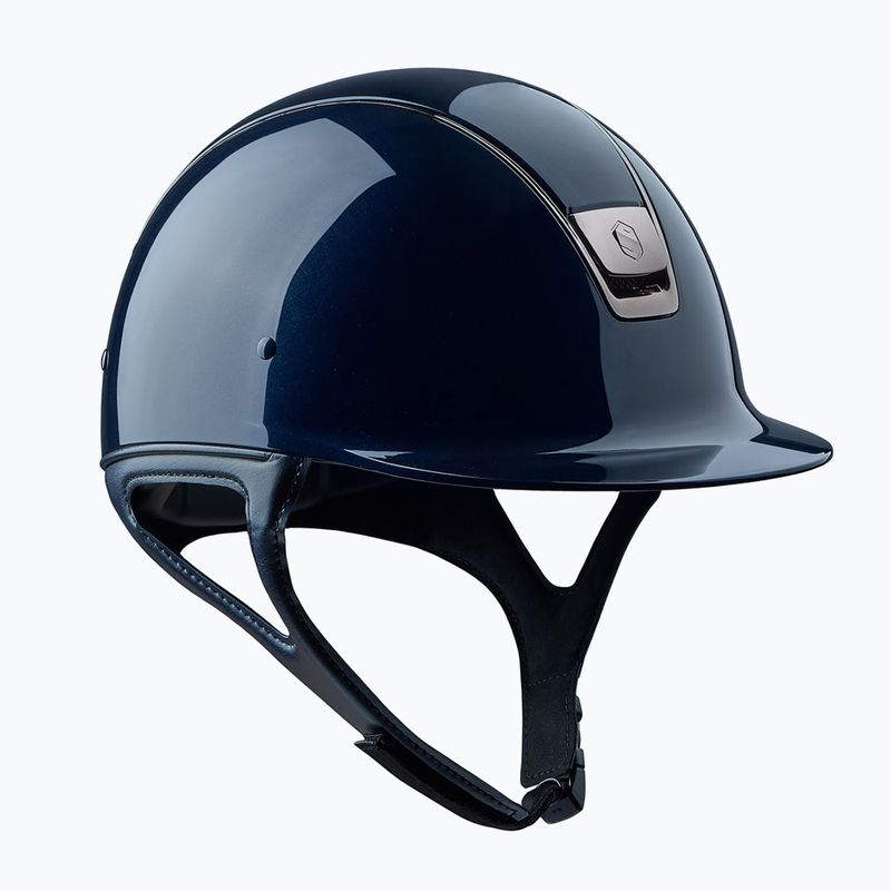 Samshield Shadow Glossy navy blue riding helmet 3125659666968 8