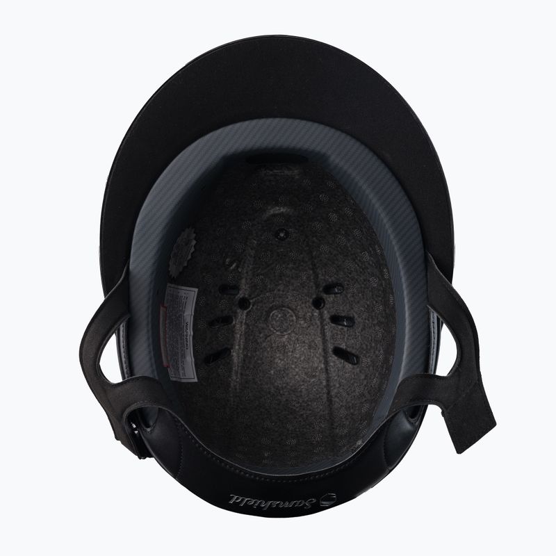 Samshield Miss Shieldshadow Glossy black riding helmet 3125659030844 5