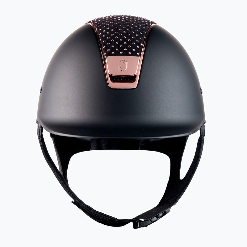 Samshield Shadowmatt Alcantara Sparkling Vintage Rose riding helmet black 3125659493489 3