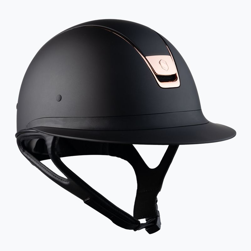 Samshield Miss Shield Shadowmatt riding helmet rose gold, black 3125659493526