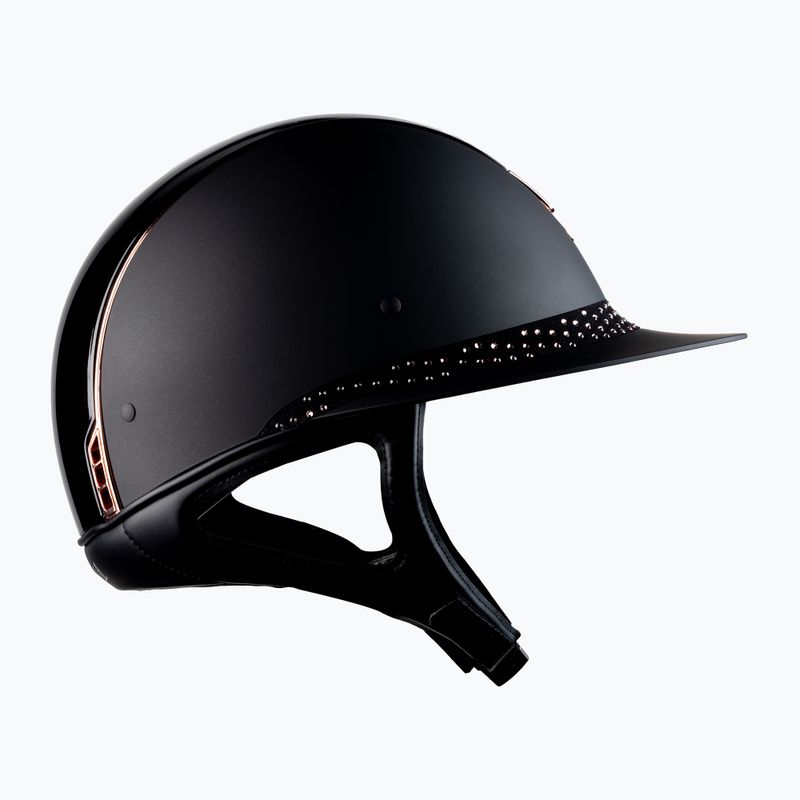 Samshield Miss Shield Shadowmatt women's riding helmet rose gold, black 3125659607732 4