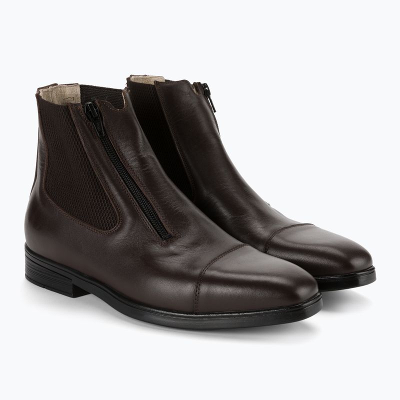 Parlanti Ankle Boots Z1/L Calfskin brown riding boots ZLBR361 5