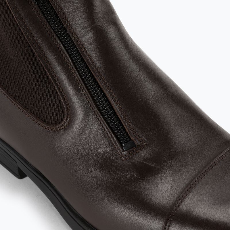 Parlanti Ankle Boots Z1/L Calfskin brown riding boots ZLBR361 7