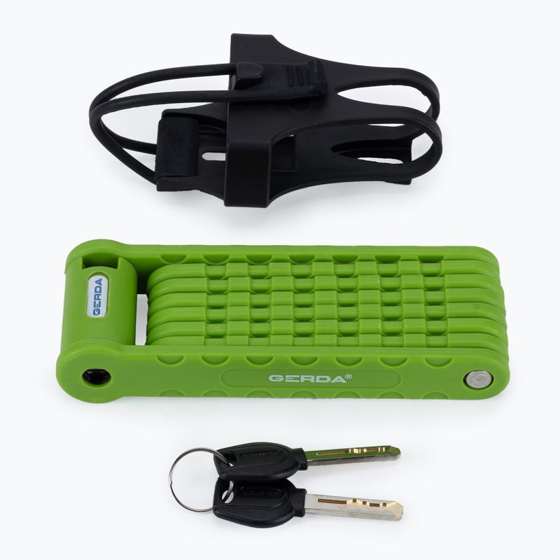 GERDA Fold LiteE 950V green bicycle lock 0SF00095000.MXV2YP 4