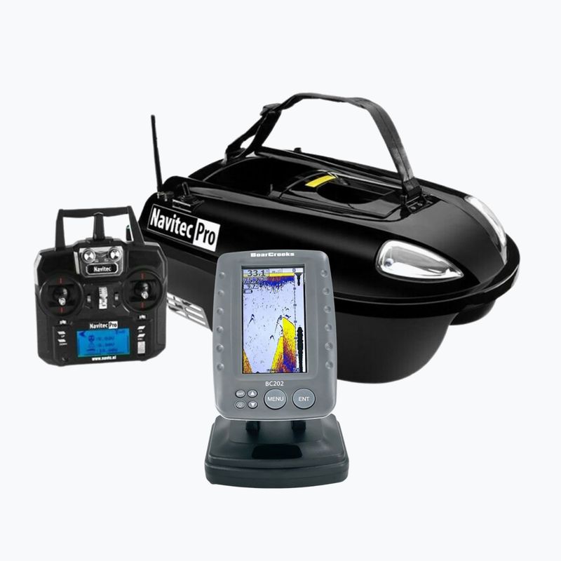 BearCreeks Navitec Pro GPS-Autopilot-System Echosounder boat BC202 black BC.V2.PRO.20