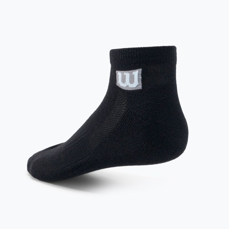 Wilson men's training socks 3PP Premium Low Cut 3 pack black W8F2B-3730 2