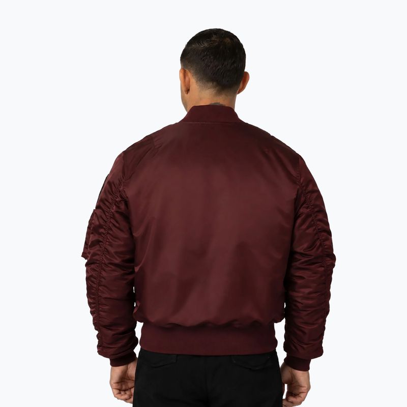 Men's jacket Pitbull Ma 1 Verano Bomber black 2
