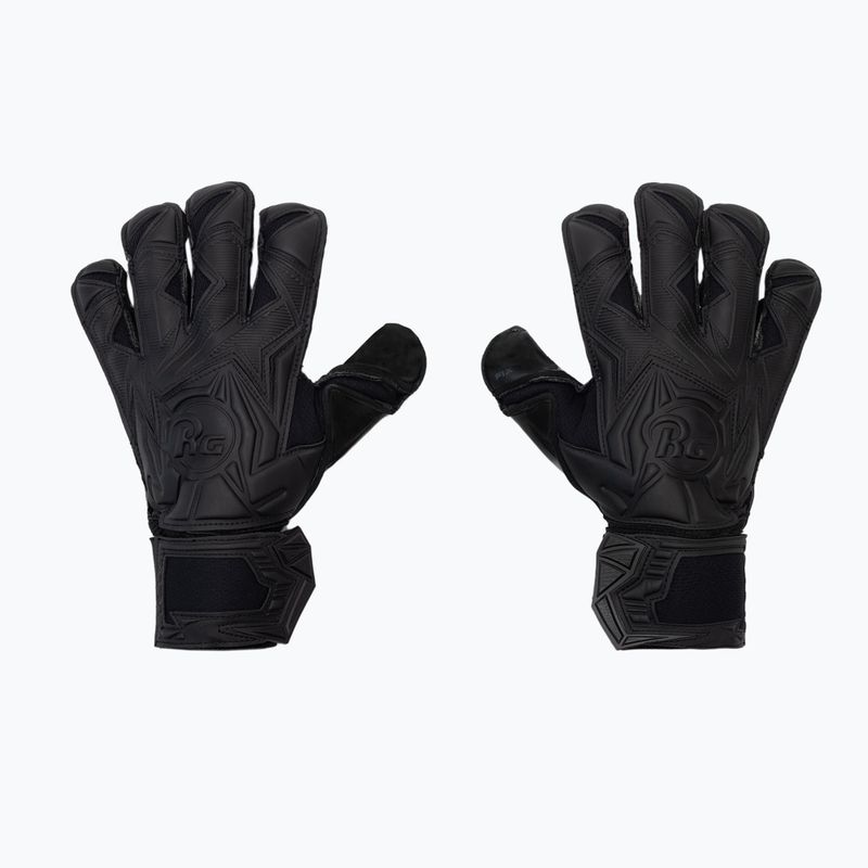 RG Aspro goalkeeper gloves Black-Out black BLACKOUT07