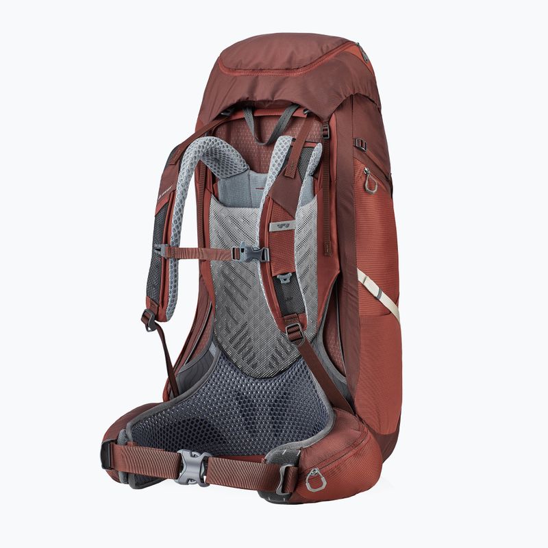 Women's trekking backpack Gregory Maven 55 l rosewood red 2