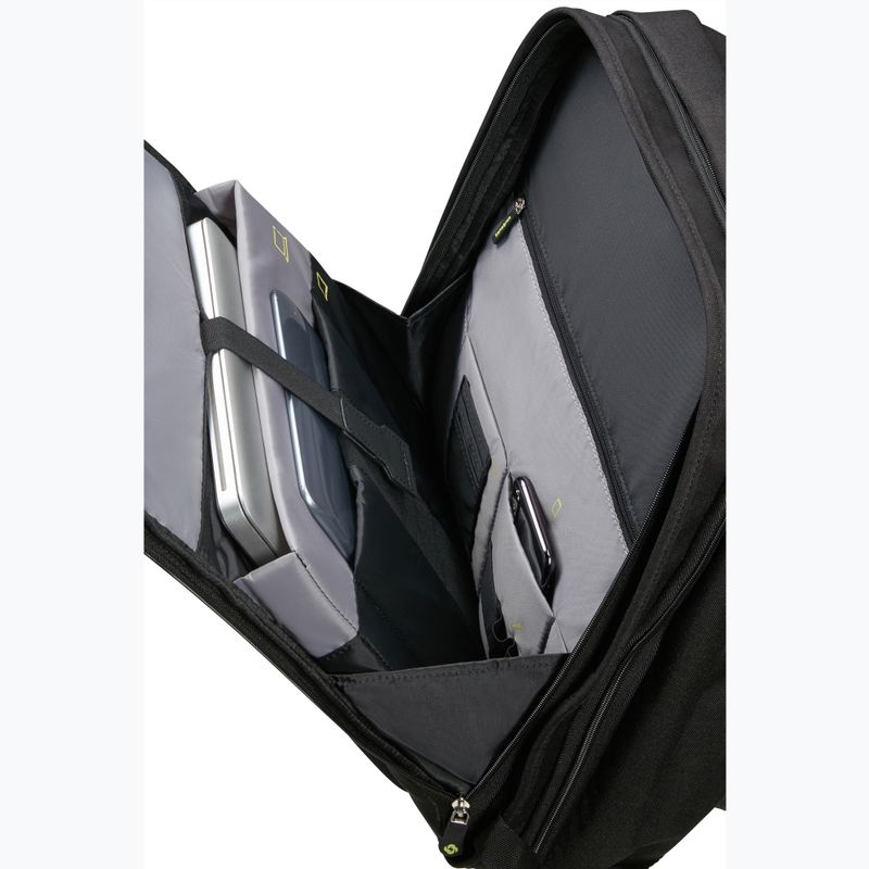 Samsonite Securipack 30 l city backpack black steel 7