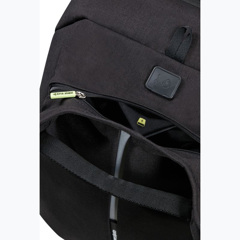 Samsonite Securipack 30 l city backpack black steel 9