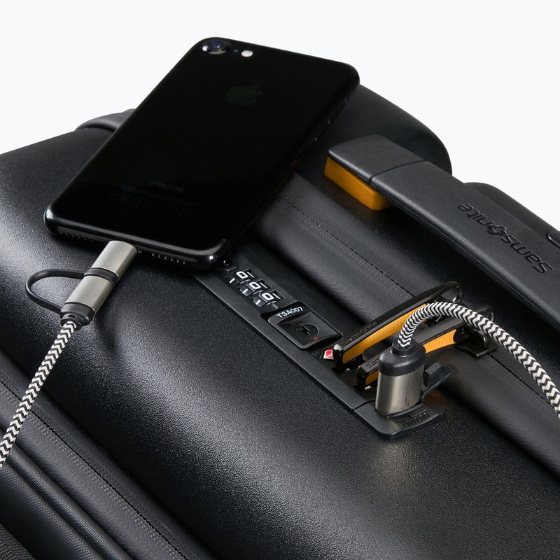 Samsonite Outlab Otis 46 l ozone black travel suitcase 7