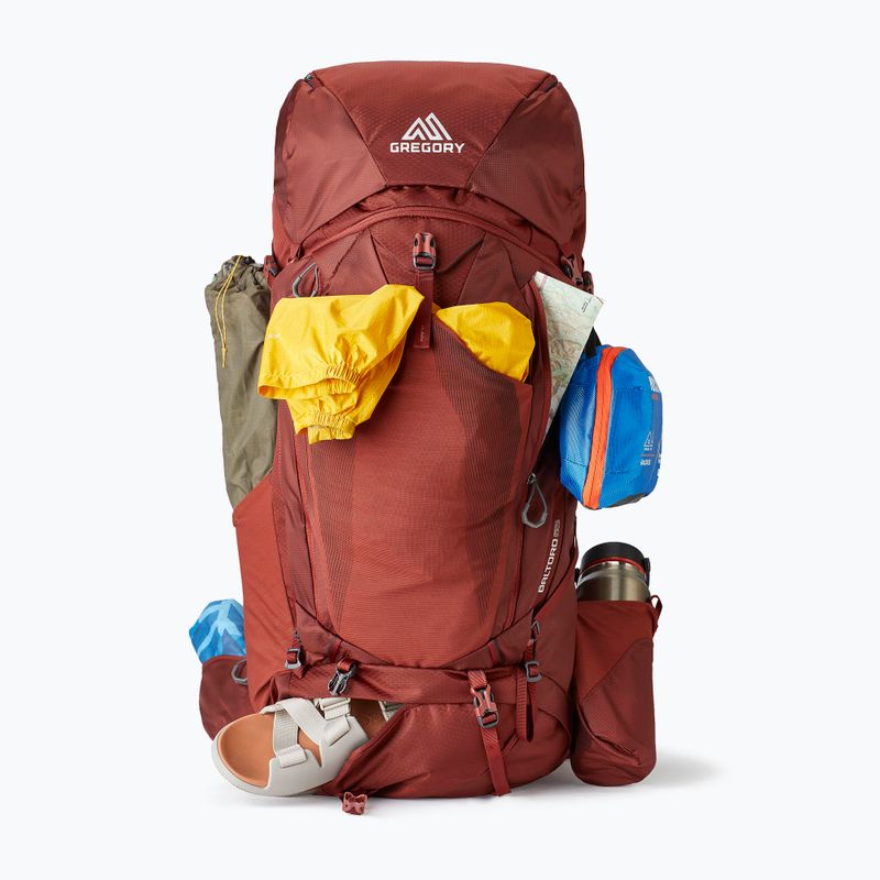 Gregory Baltoro 65 l S brick red men's trekking backpack 5