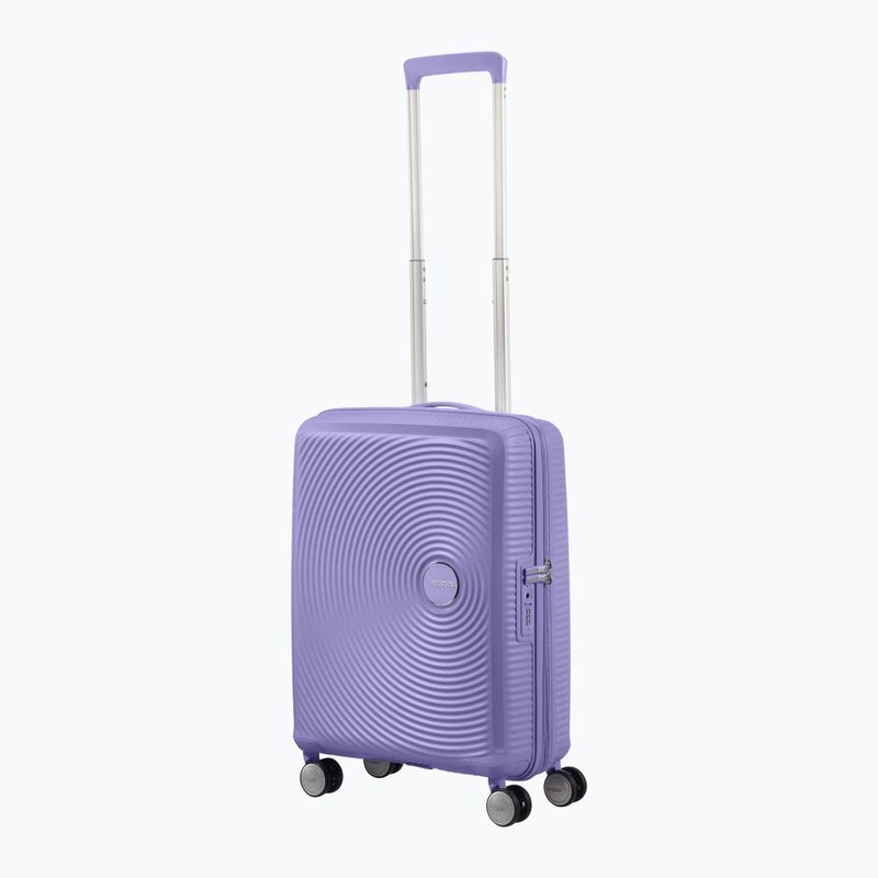 American Tourister Soundbox 41 l lavender travel case 4