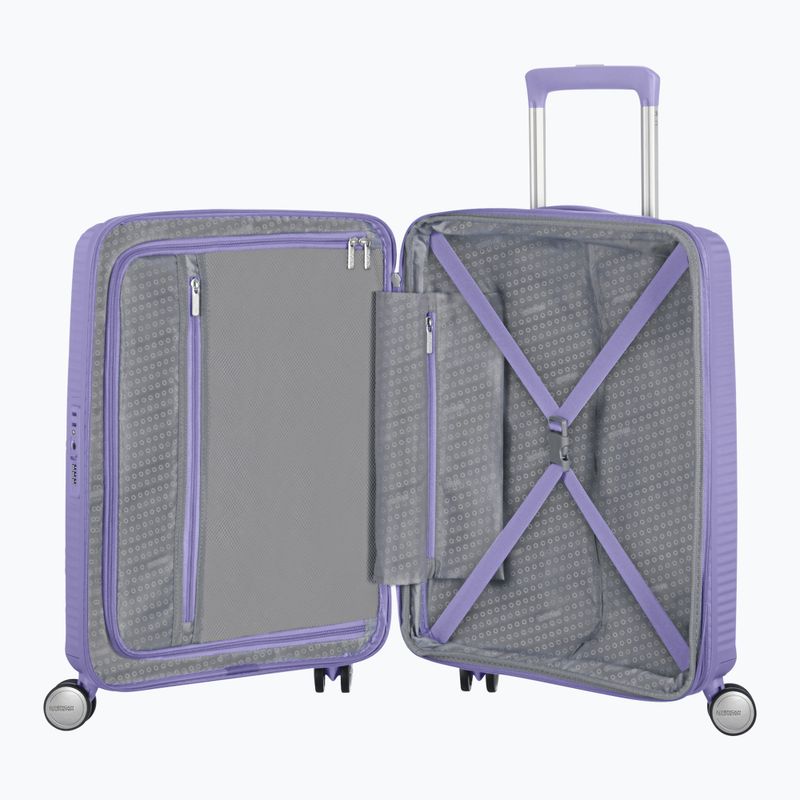 American Tourister Soundbox 41 l lavender travel case 5