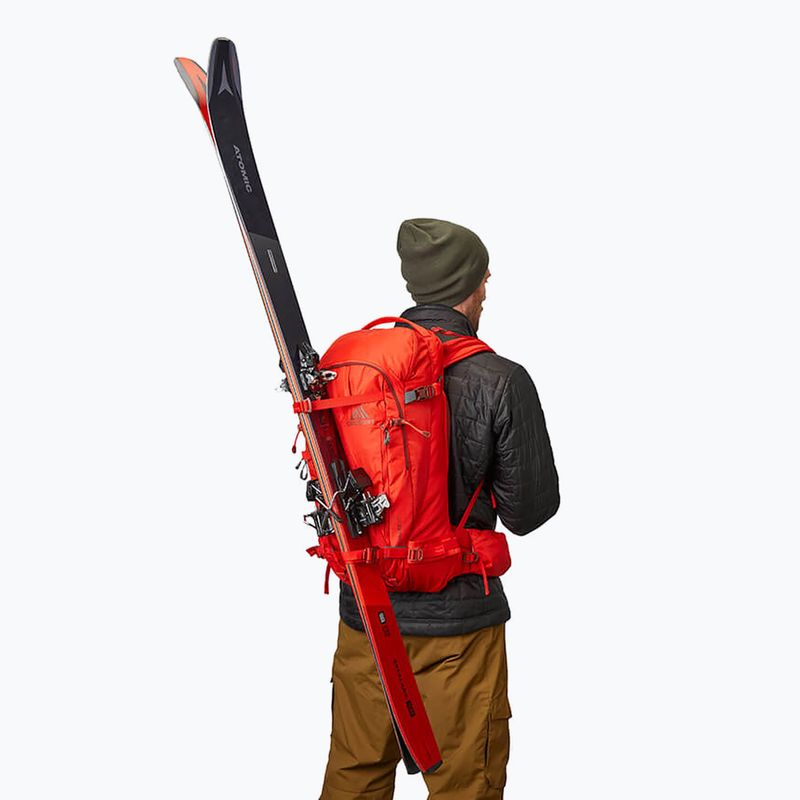 Gregory Targhee men's ski backpack 32 l L lava red 6